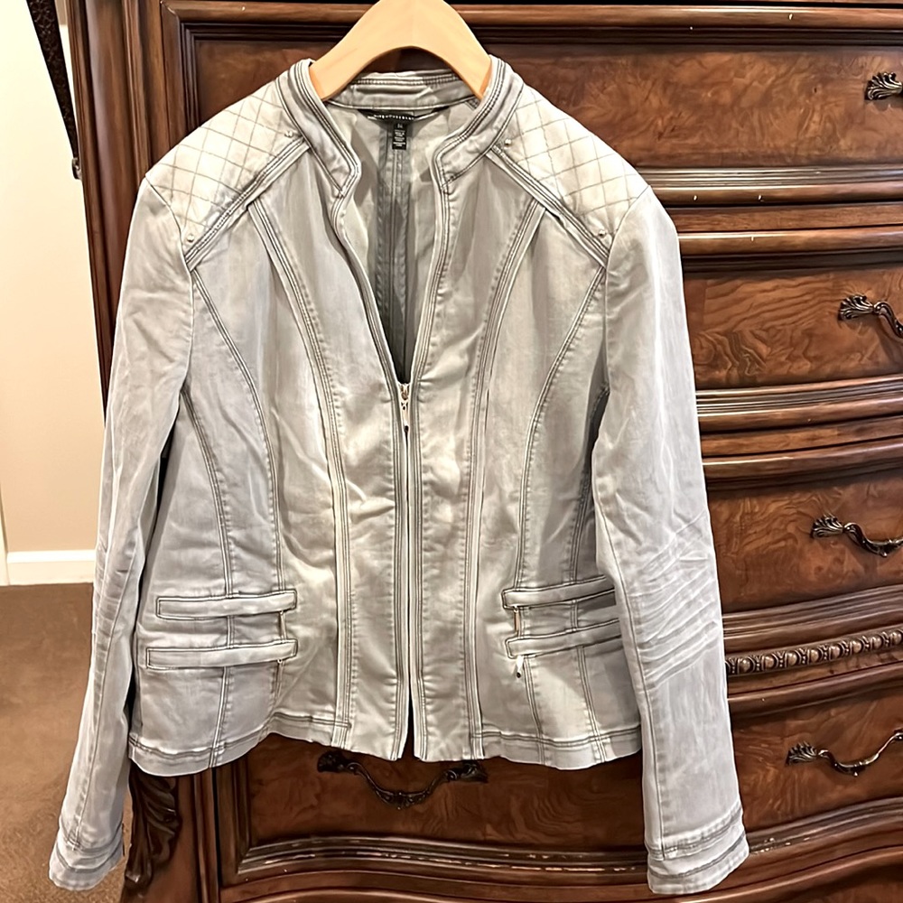 WHBM moto jacket